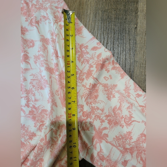 New Directions Pink and White High Low Dress - Picture 10 of 10